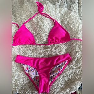 Body Glove hot pink bikini set, can be sold separately